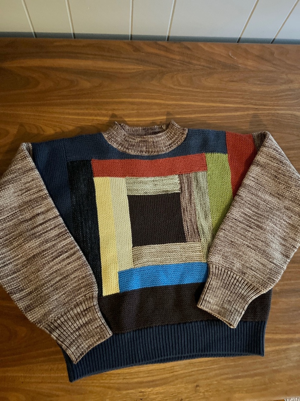Misha and Puff Folk sweater size S/M